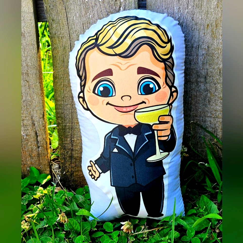 Jay Gatsby The Great Gatsby Pillow Pal. New.